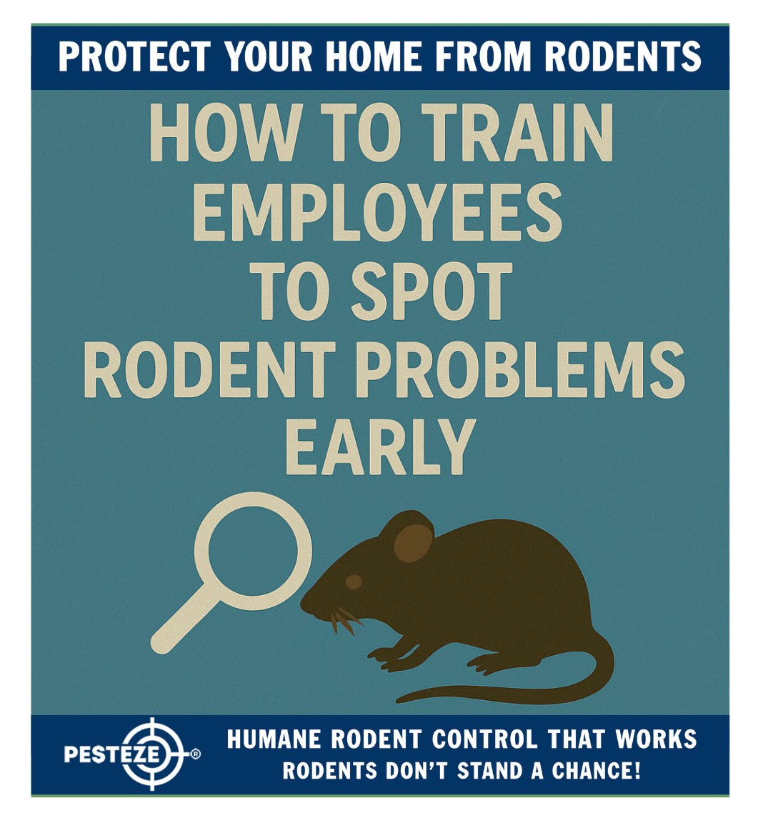 HOW TO TRAIN EMPLOYEES TO SPOT RODENT PROBLEMS EARLY