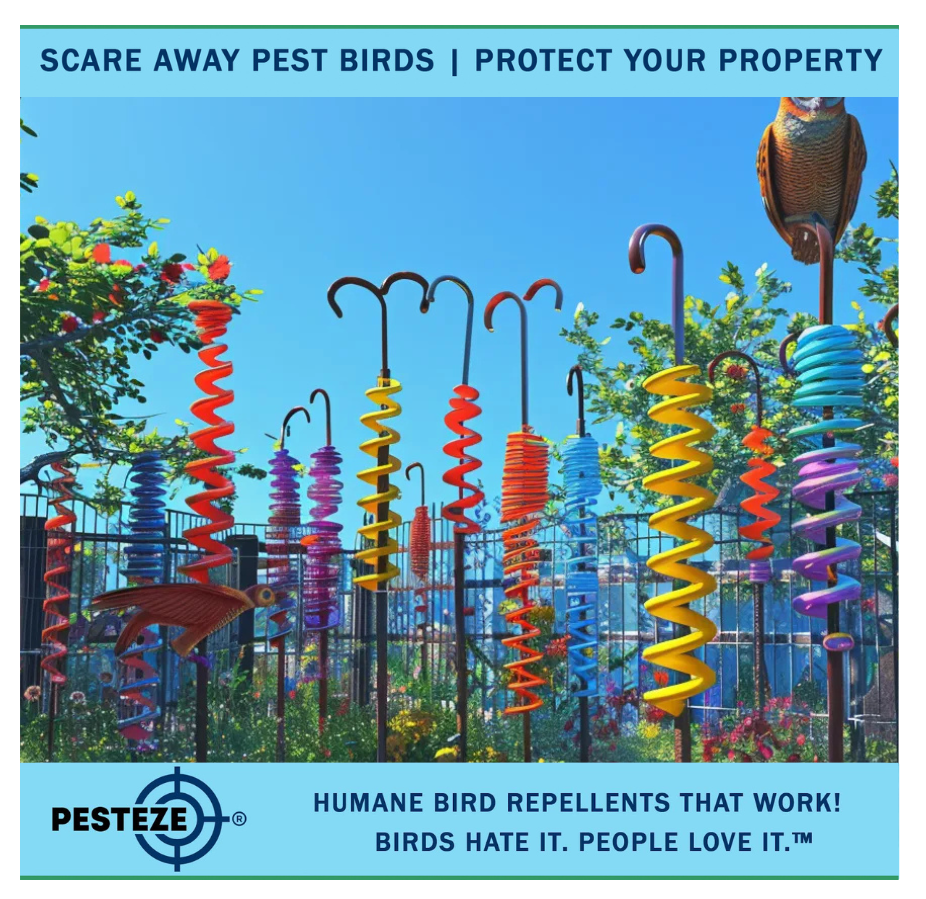 THE ROLE OF LANDSCAPING IN BIRD DETERRENCE: DESIGN YOUR SPACE TO KEEP BIRDS AWAY!