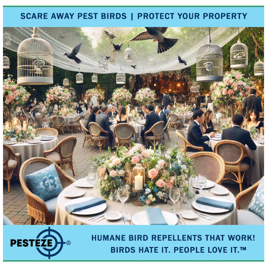 KEEPING BIRDS AWAY FROM EVENTS