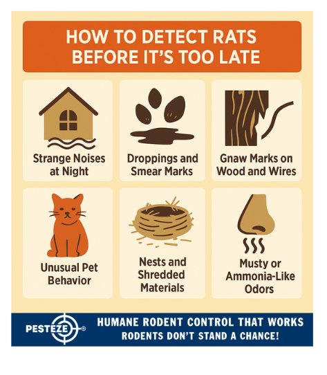 HOW TO DETECT RATS BEFORE IT’S TOO LATE