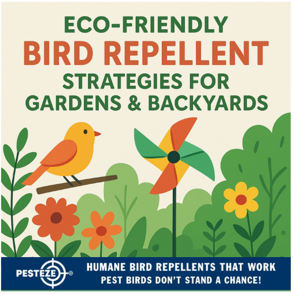 ECO-FRIENDLY BIRD REPELLENT STRATEGIES FOR GARDENS AND BACKYARDS