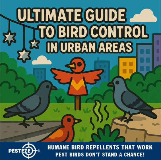 ULTIMATE GUIDE TO BIRD CONTROL IN URBAN AREAS
