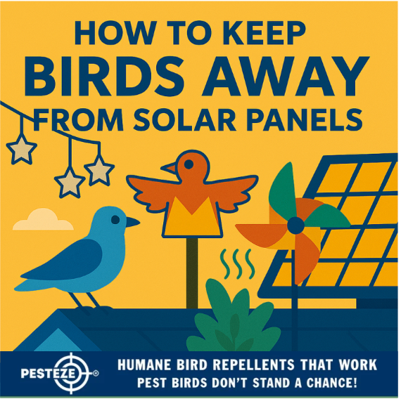 HOW TO KEEP BIRDS AWAY FROM SOLAR PANELS EFFECTIVELY