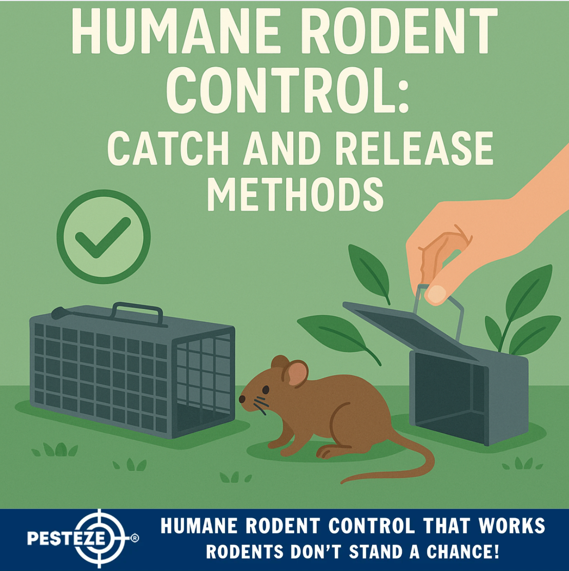 HUMANE RODENT CONTROL: CATCH AND RELEASE METHODS