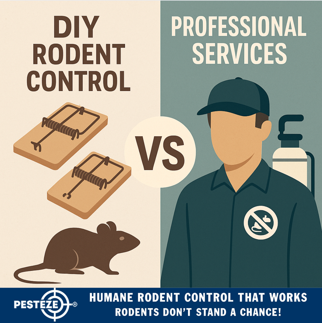 DIY RODENT CONTROL VS. PROFESSIONAL SERVICES: WHICH WORKS BEST?