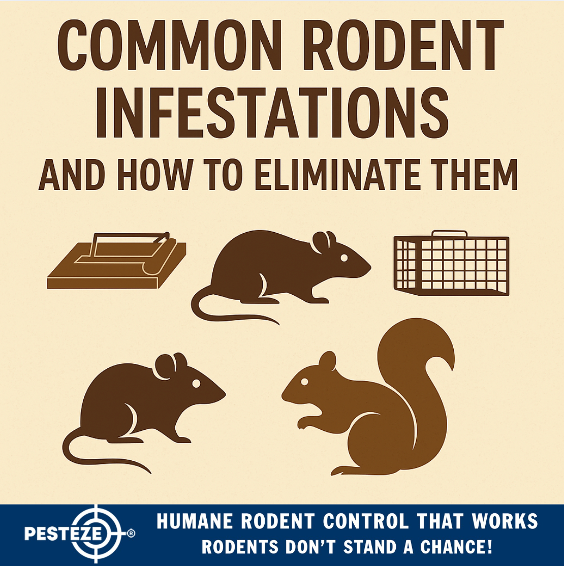 COMMON RODENT INFESTATIONS AND HOW TO ELIMINATE THEM