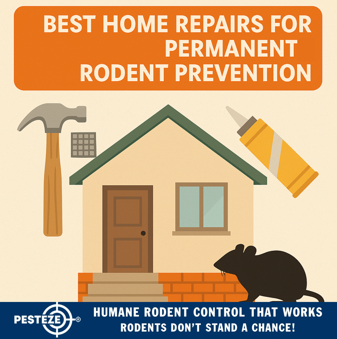 BEST HOME REPAIRS FOR PERMANENT RODENT PREVENTION