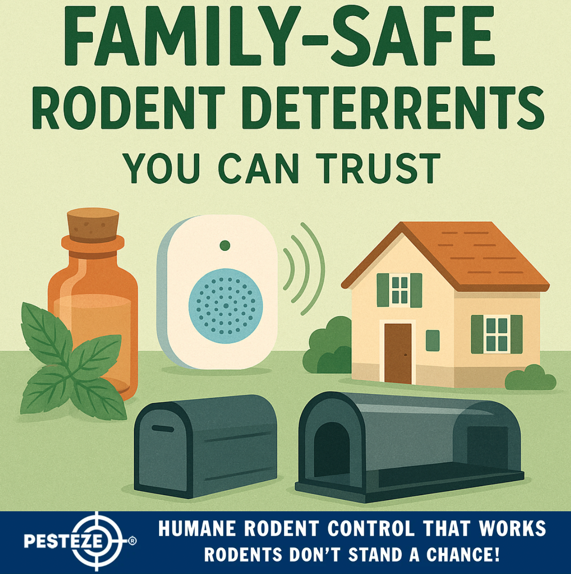 FAMILY-SAFE RODENT DETERRENTS YOU CAN TRUST