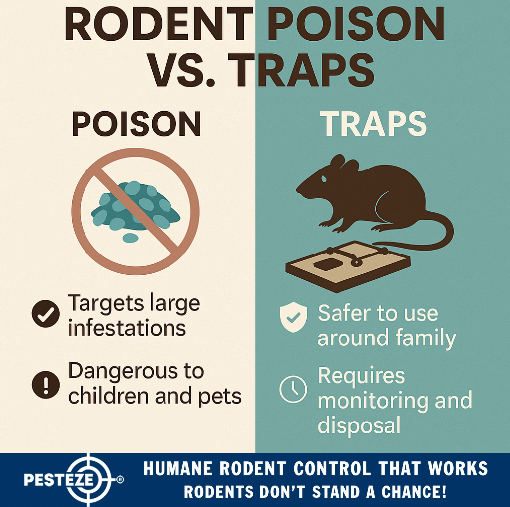 RODENT POISON VS. TRAPS: PROS AND CONS