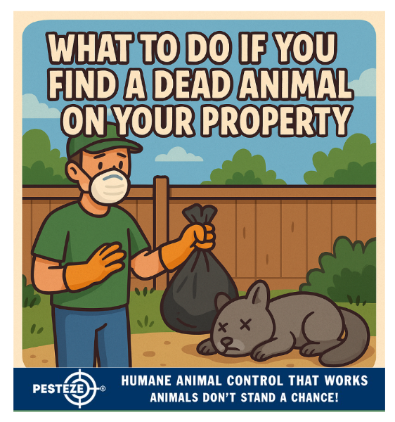 WHAT TO DO IF YOU FIND A DEAD ANIMAL ON YOUR PROPERTY