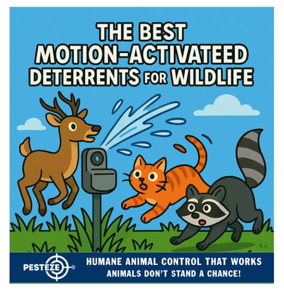 THE BEST MOTION-ACTIVATED DETERRENTS FOR WILDLIFE