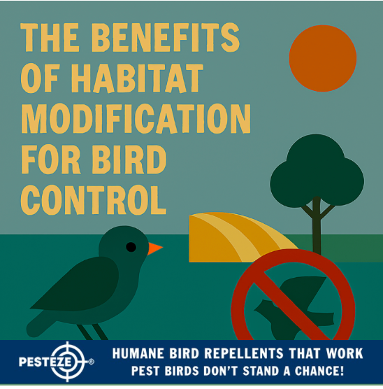 THE BENEFITS OF HABITAT MODIFICATION FOR BIRD CONTROL