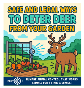 SAFE AND LEGAL WAYS TO DETER DEER FROM YOUR GARDEN