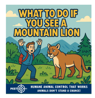 WHAT TO DO IF YOU SEE A MOUNTAIN LION