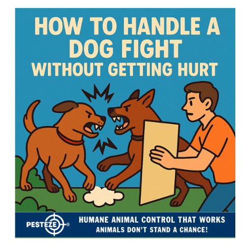 HOW TO HANDLE A DOG FIGHT WITHOUT GETTING HURT