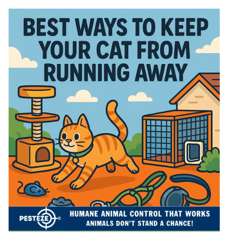 BEST WAYS TO KEEP YOUR CAT FROM RUNNING AWAY
