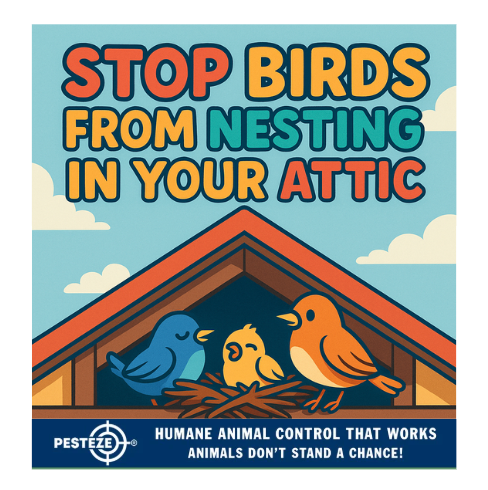 HOW TO STOP BIRDS FROM NESTING IN YOUR ATTIC