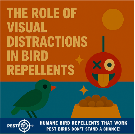 THE ROLE OF VISUAL DISTRACTIONS IN BIRD REPELLENTS