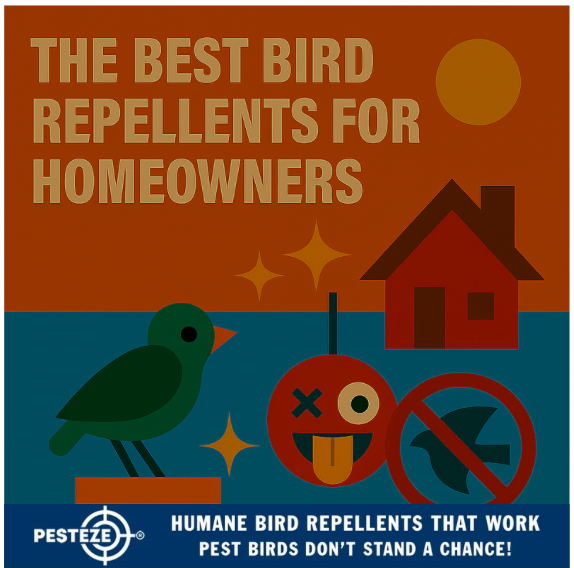 THE BEST BIRD REPELLENTS FOR HOMEOWNERS