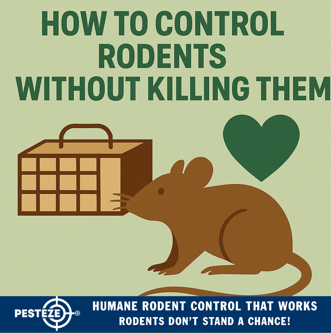 HOW TO CONTROL RODENTS WITHOUT KILLING THEM