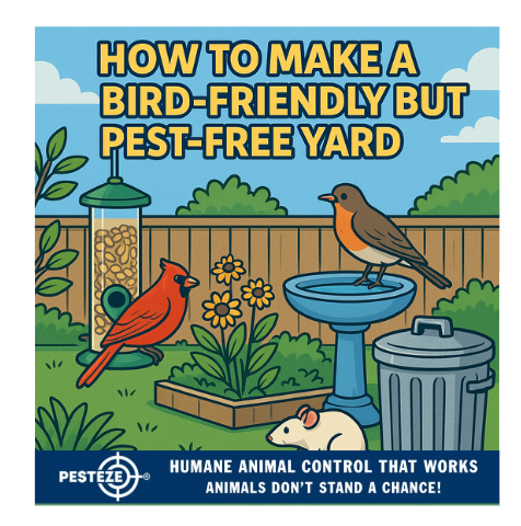 HOW TO MAKE A BIRD-FRIENDLY BUT PEST-FREE YARD