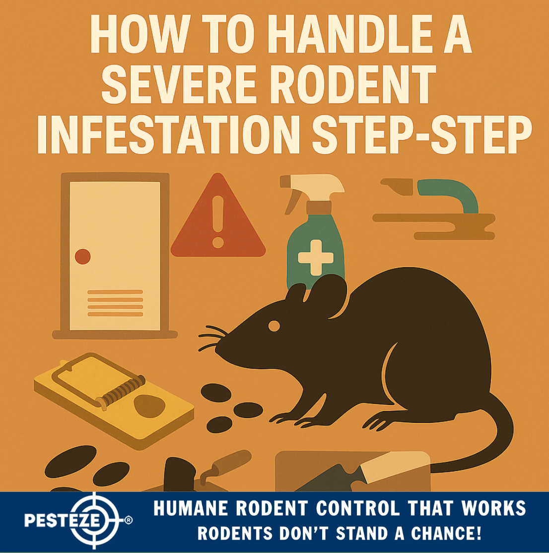 HOW TO HANDLE A SEVERE RODENT INFESTATION STEP-BY-STEP