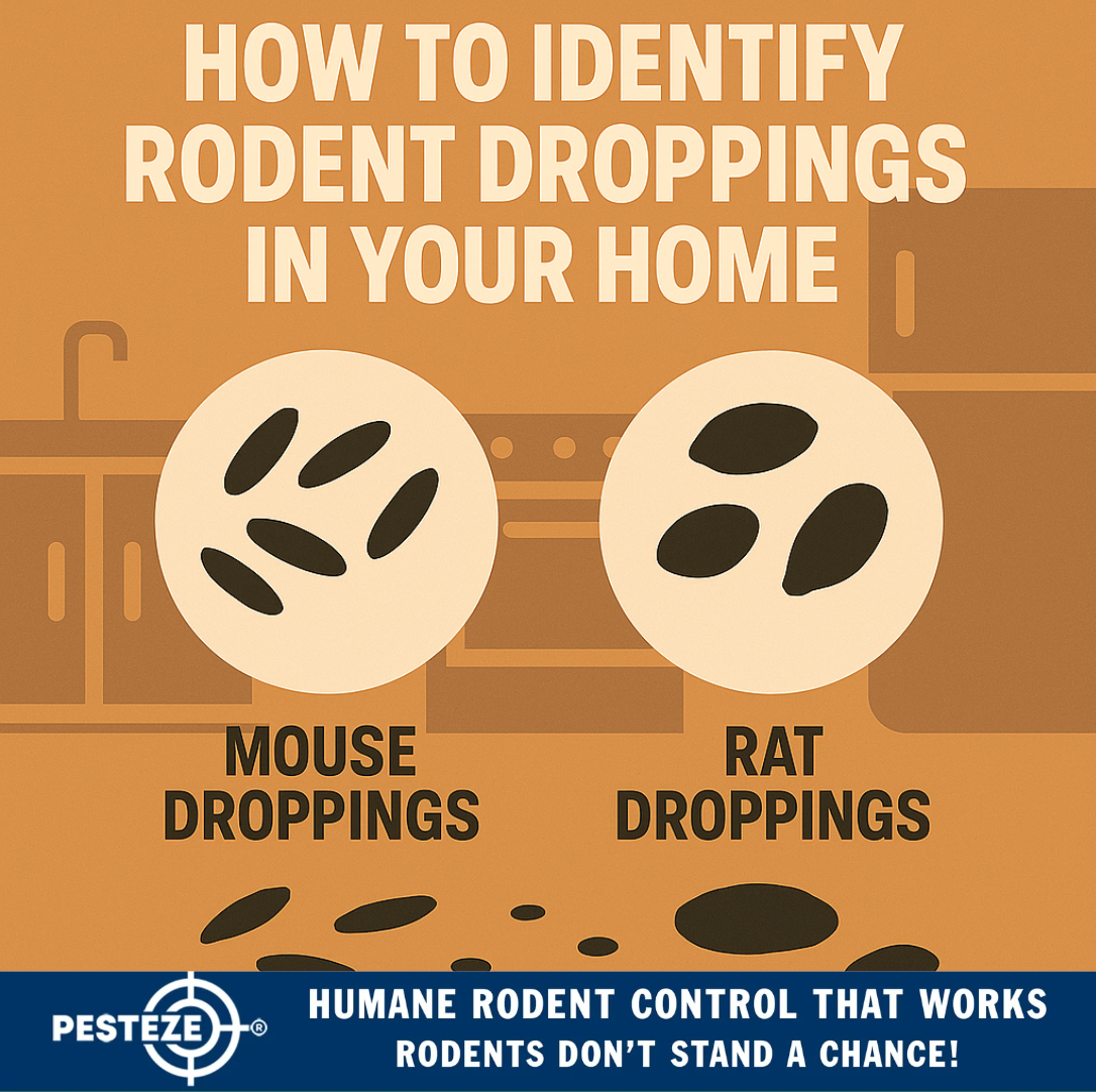 HOW TO IDENTIFY RODENT DROPPINGS IN YOUR HOME