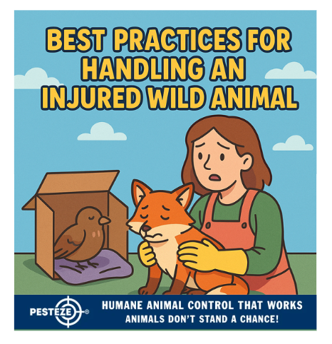 BEST PRACTICES FOR HANDLING AN INJURED WILD ANIMAL