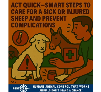 HOW TO DEAL WITH A SICK OR INJURED SHEEP