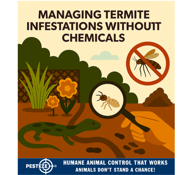 MANAGING TERMITE INFESTATIONS WITHOUT CHEMICALS