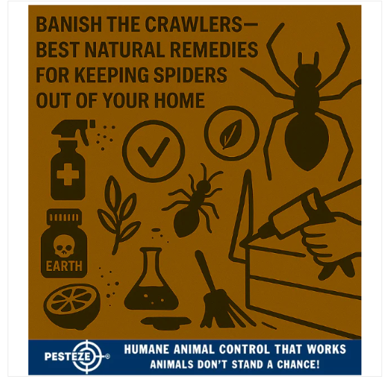 BEST NATURAL REMEDIES FOR KEEPING SPIDERS AWAY