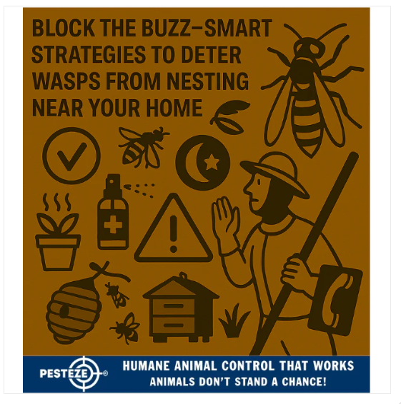 EFFECTIVE WAYS TO DETER WASPS FROM NESTING
