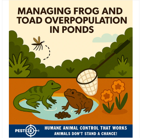 MANAGING FROG AND TOAD OVERPOPULATION IN PONDS