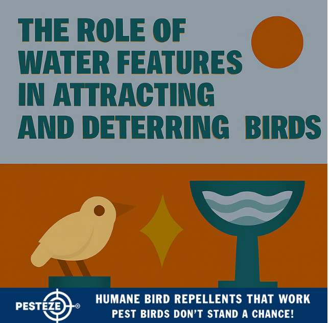 THE ROLE OF WATER FEATURES IN ATTRACTING AND DETERRING BIRDS