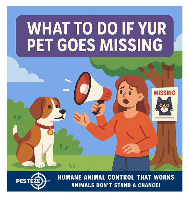 WHAT TO DO IF YOUR PET GOES MISSING