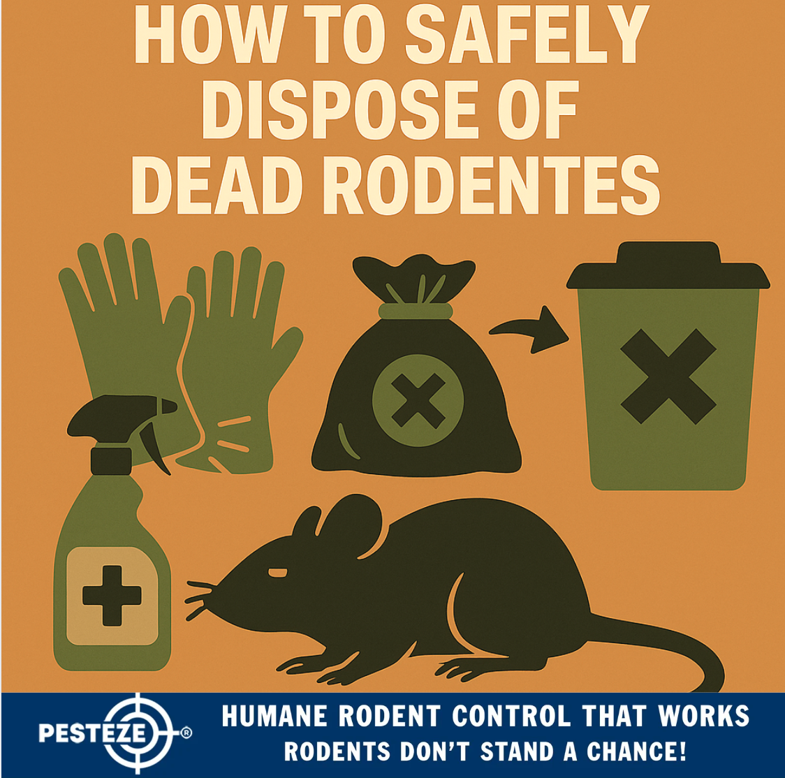 HOW TO SAFELY DISPOSE OF DEAD RODENTS
