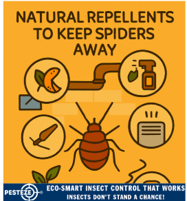 BEST NATURAL REPELLENTS TO KEEP SPIDERS AWAY