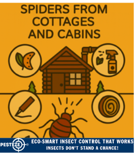 HOW TO DETER SPIDERS FROM COTTAGES AND CABINS
