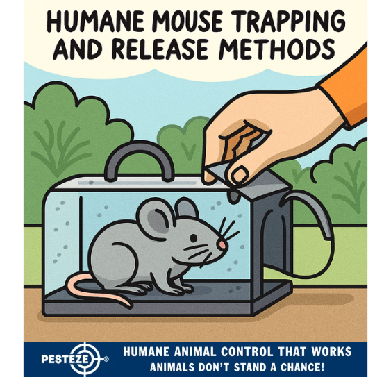 HUMANE MOUSE TRAPPING AND RELEASE METHODS