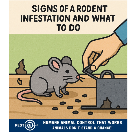 SIGNS OF A RODENT INFESTATION AND WHAT TO DO