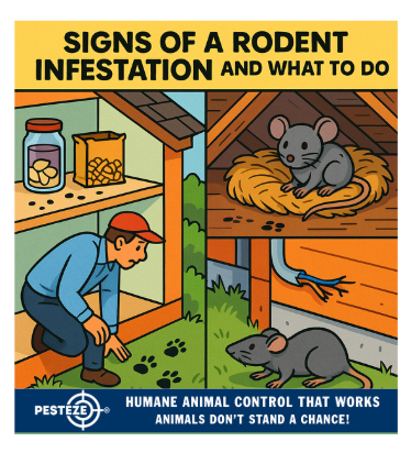 SIGNS OF A RODENT INFESTATION AND WHAT TO DO