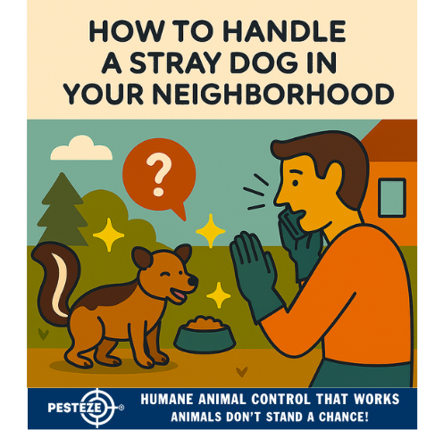 HOW TO HANDLE A STRAY DOG IN YOUR NEIGHBORHOOD