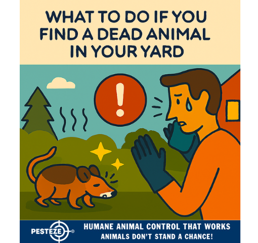 WHAT TO DO IF YOU FIND A DEAD ANIMAL IN YOUR YARD