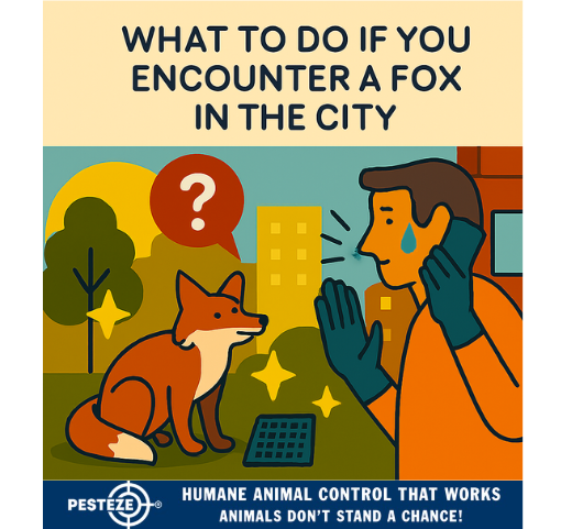 WHAT TO DO IF YOU ENCOUNTER A FOX IN THE CITY