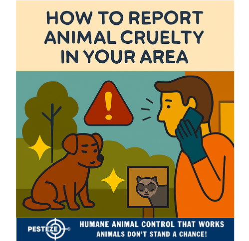 HOW TO REPORT ANIMAL CRUELTY IN YOUR AREA