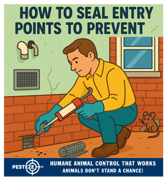 HOW TO SEAL ENTRY POINTS TO PREVENT RODENTS