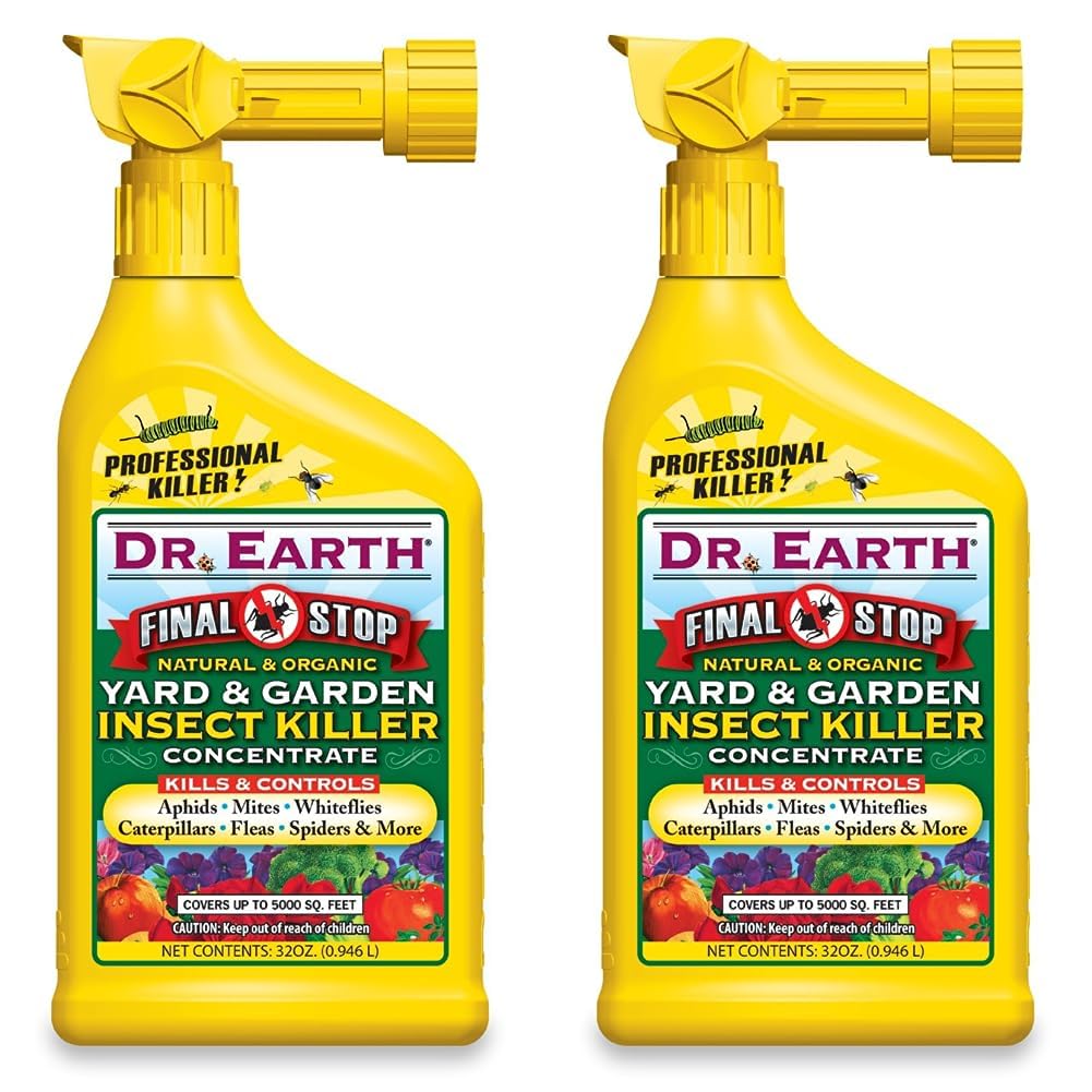 Dr. Earth 8004 Ready to Spray Yard and Garden Insect Killer, 32-Ounce