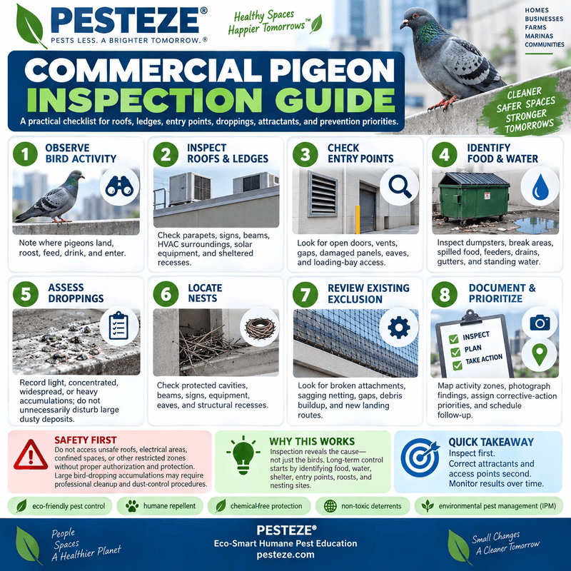 Commercial Pigeon Inspection Guide