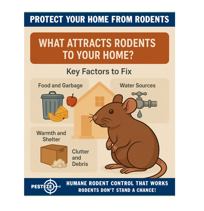 WHAT ATTRACTS RODENTS TO YOUR HOME? KEY FACTORS TO FIX NOW