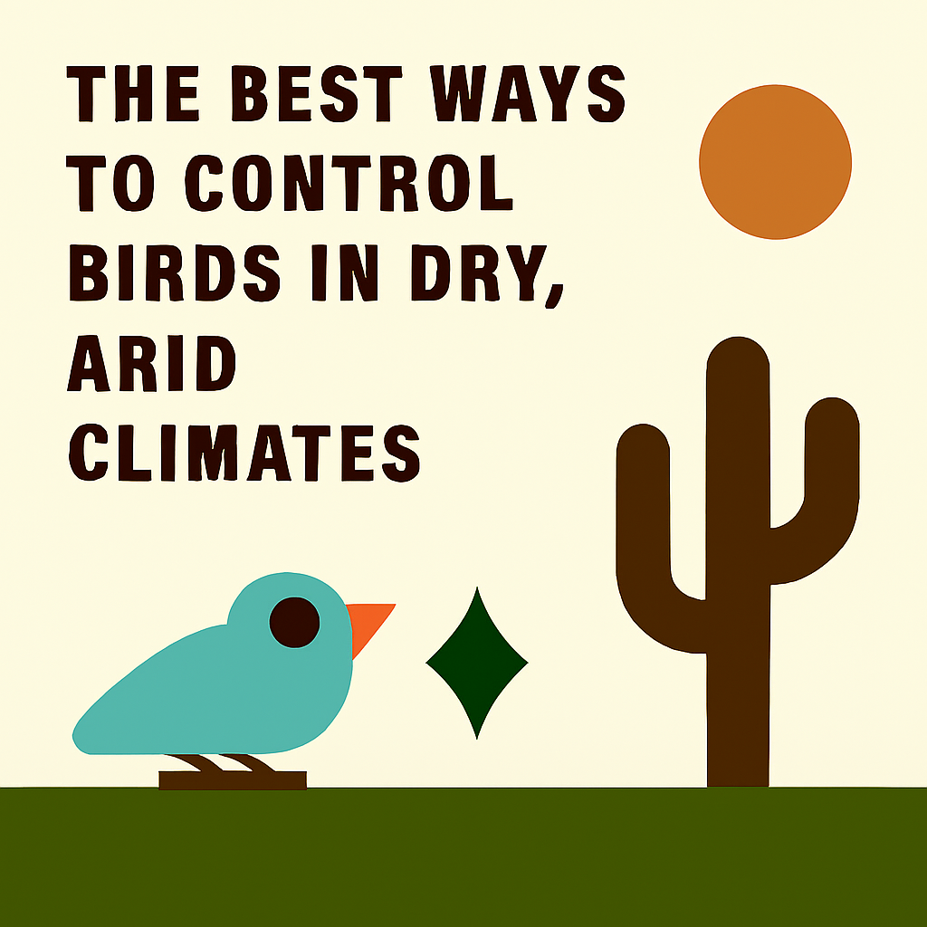 THE BEST WAYS TO CONTROL BIRDS IN DRY, ARID CLIMATES